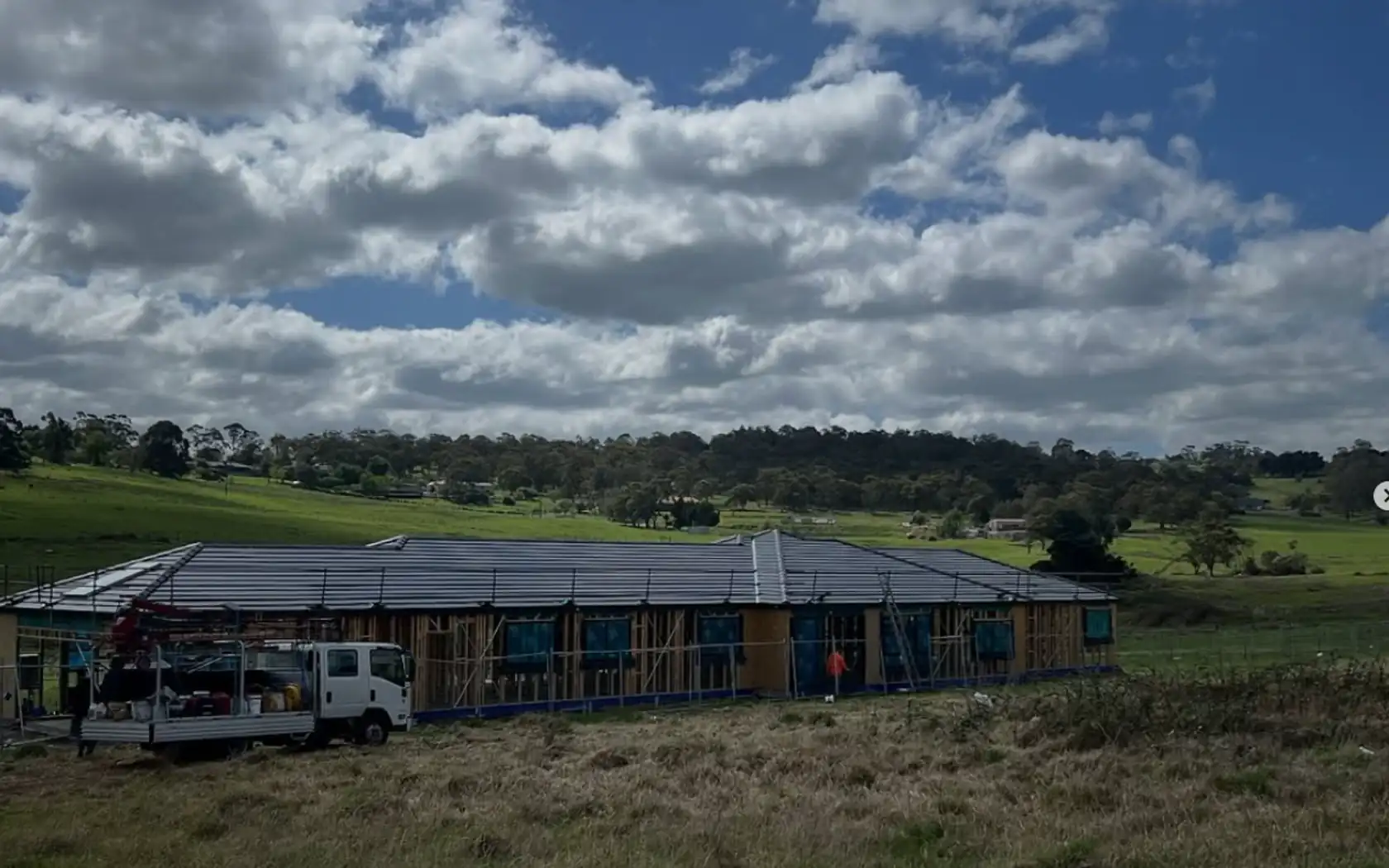 Newly roofed home on the Mornington Peninsula