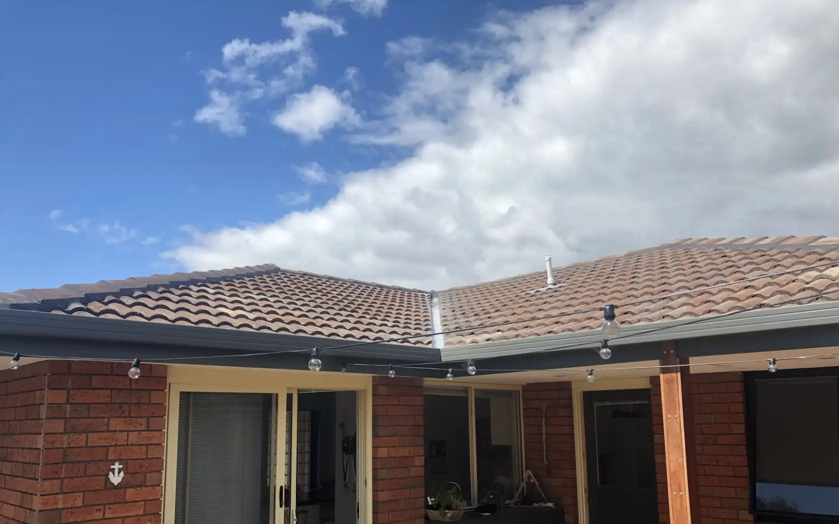 Tiled roof on a Mornington home